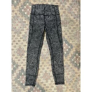 Lululemon Fast And Free 7/8 Leggings Size 4